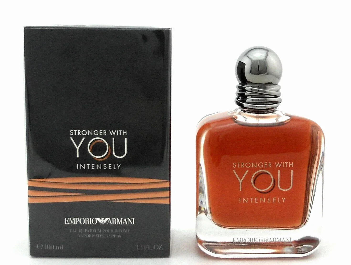 Stronger With You Intensely by Giorgio Armani 3.4oz Eau de Toilette for Men